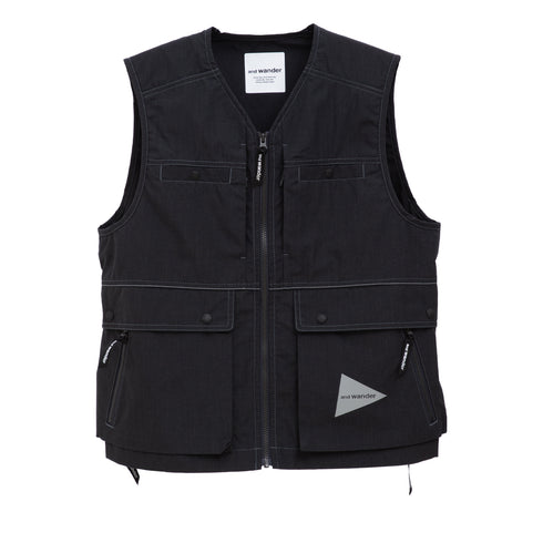 And Wander Kevlar Vest Charcoal 621143 Degli Uberti